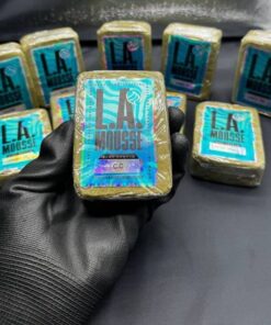 La Mousse Hash – I.C.C, a premium dry sift concentrate with a soft mousse-like texture and rich, terpene-forward I.C.C aroma.
